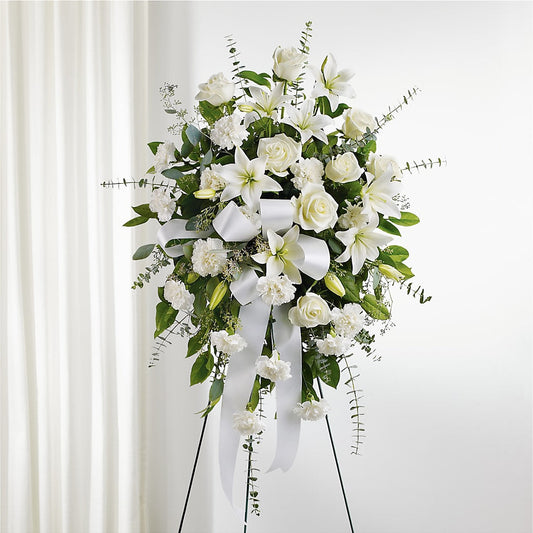 With Care Standing Spray – DANNY'S FLOWERS & GIFTS, Livonia MI