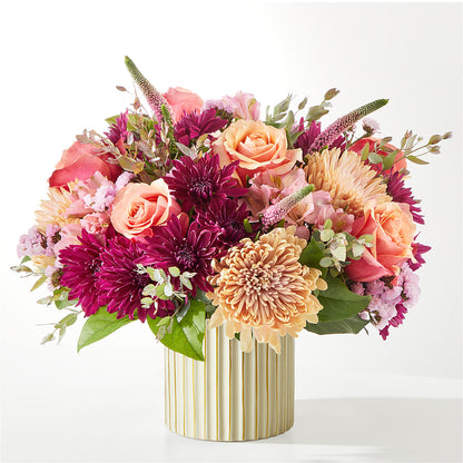Berry Cobbler Bouquet with Ivory Vase – DANNY'S FLOWERS & GIFTS, Livonia MI