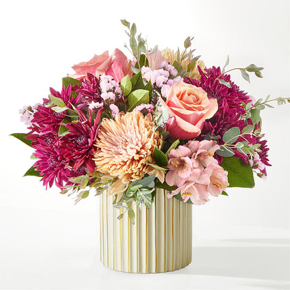 Berry Cobbler Bouquet with Ivory Vase – DANNY'S FLOWERS & GIFTS, Livonia MI